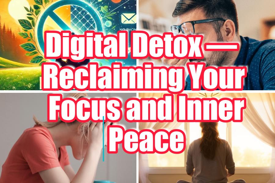 Digital Detox — Reclaiming Your Focus and Inner Peace - KOPITIAM.COM.SG