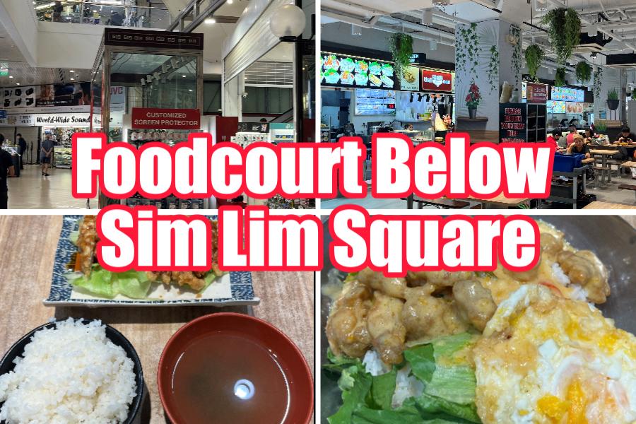 Food Court Below Sim Lim Square