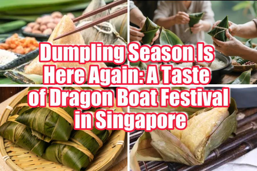 Dumpling Season Is Here Again: A Taste of Dragon Boat Festival in Singapore