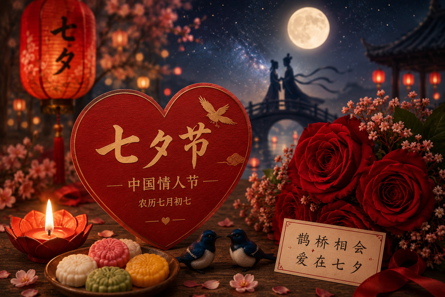 Today is Qixi Festival: The Romantic Story of the Cowherd and the Weaver Girl